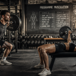 Programme musculation squat et développé couché en salle