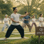 Qi Gong autour de moi séance groupe parc