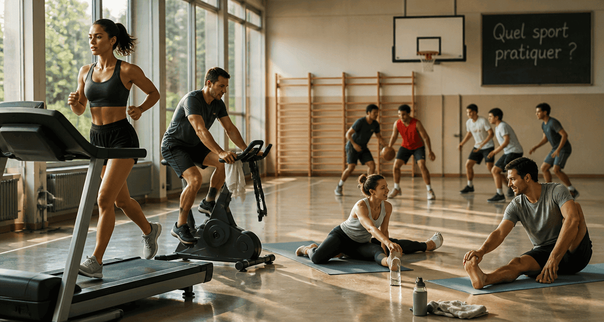 quel sport pratiquer salle de sport personnes activités
