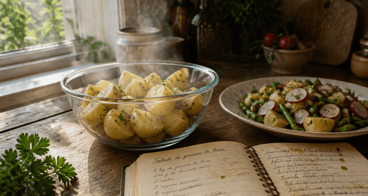 regime au pomme de terre salade vapeur
