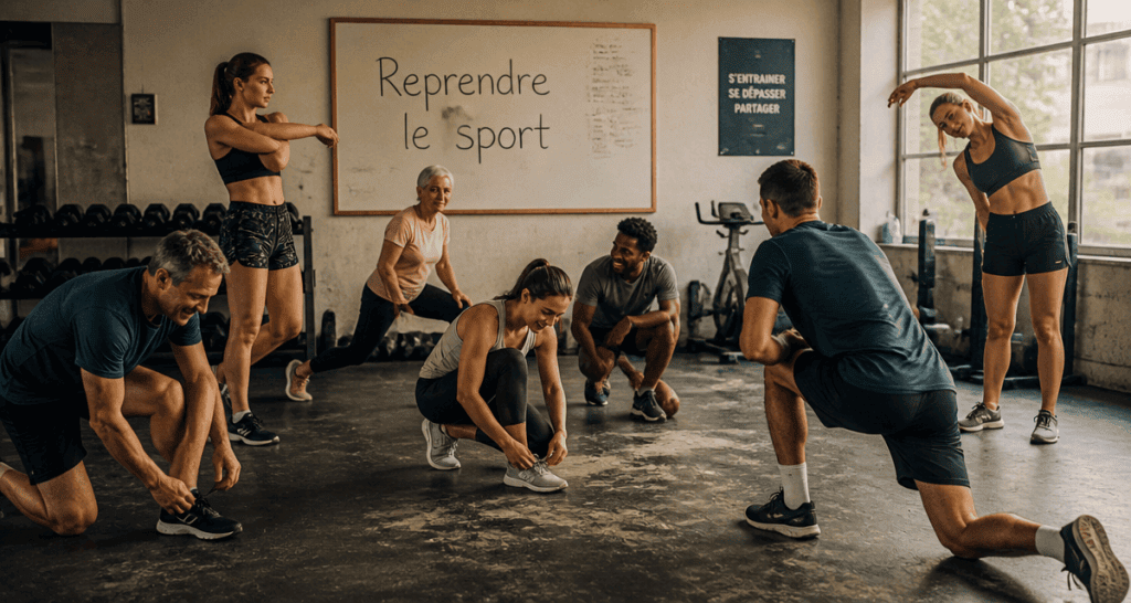 Sport que faire échauffement salle de sport