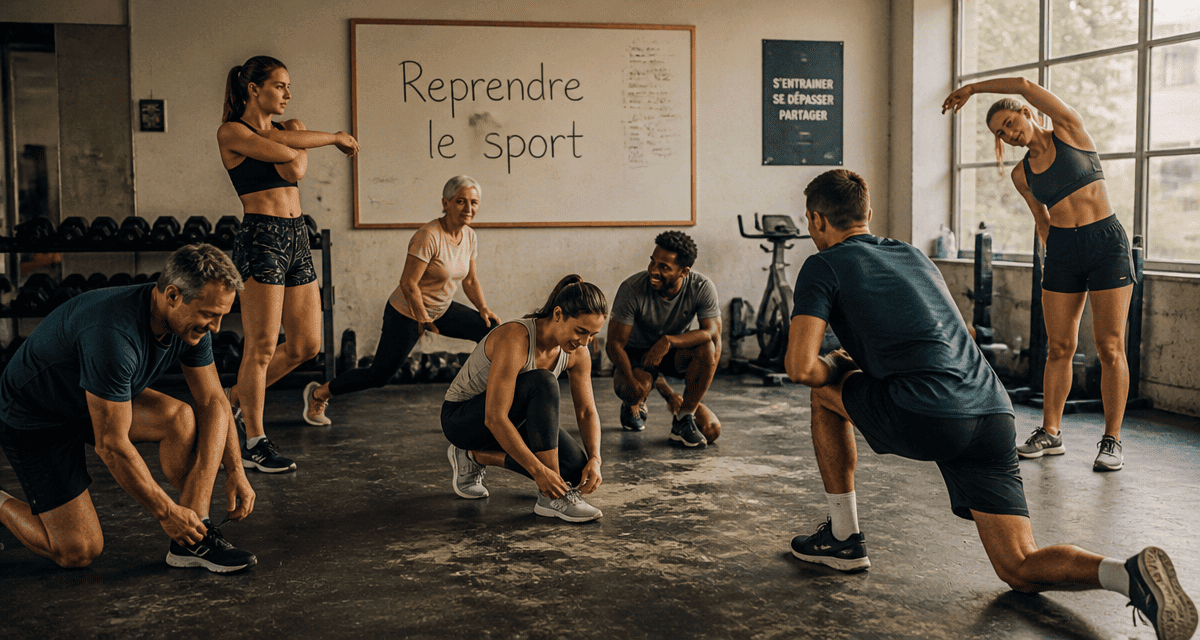 Sport que faire échauffement salle de sport