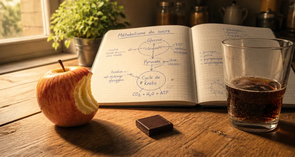 le sucre fait il grossir pomme chocolat soda