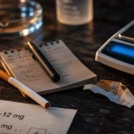Combien de nicotine dans une cigarette ? 10–12 mg contenus, 1–2 mg absorbés