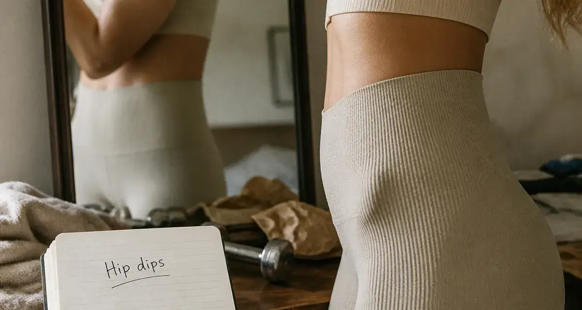 Hip dip : creux entre hanche et cuisse, anatomie