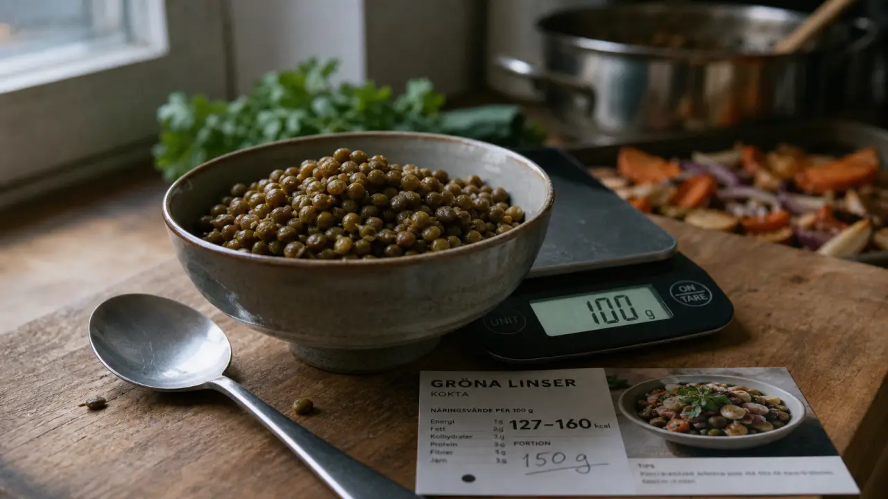 Lentilles calorique : 100 g, portion du soir et erreurs qui font grossir