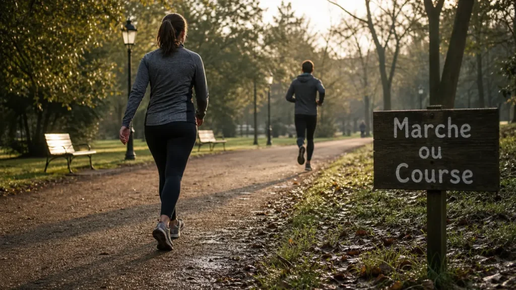 Marche rapide ou course: que choisir — marcher vite ou courir