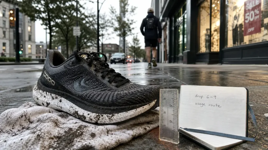 Meilleure chaussure running : drop et amorti pour route