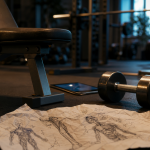 Methode de musculation delavier : banc réglable et haltères en salle