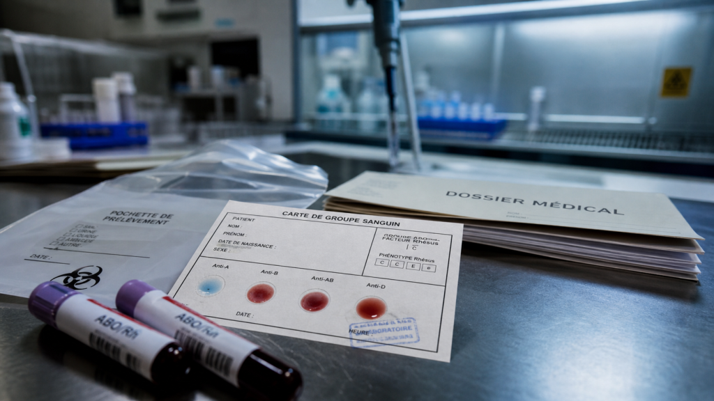 Peut on changer de groupe sanguin : test ABO/Rh en laboratoire