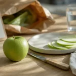Pomme verte bienfait : fibres et satiété, photo