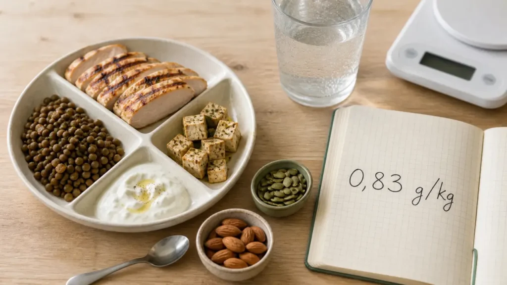 0,83 g/kg/jour de protéines : les aliments qui comptent vraiment