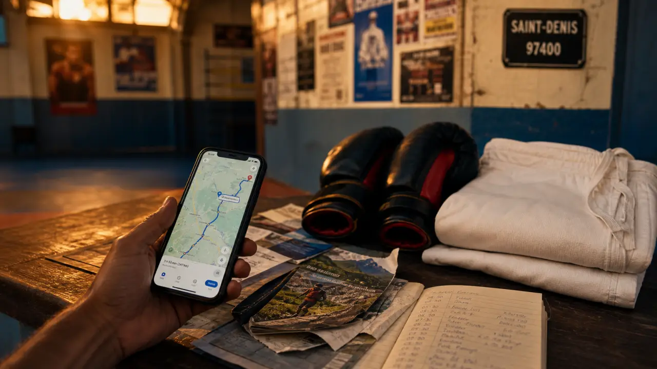 clubs arts martiaux saint denis réunion : téléphone itinéraire et dépliants du dojo