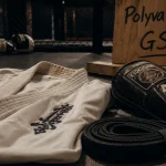 Georges Saint-Pierre arts martiaux : gi de karaté sur tatami, MMA
