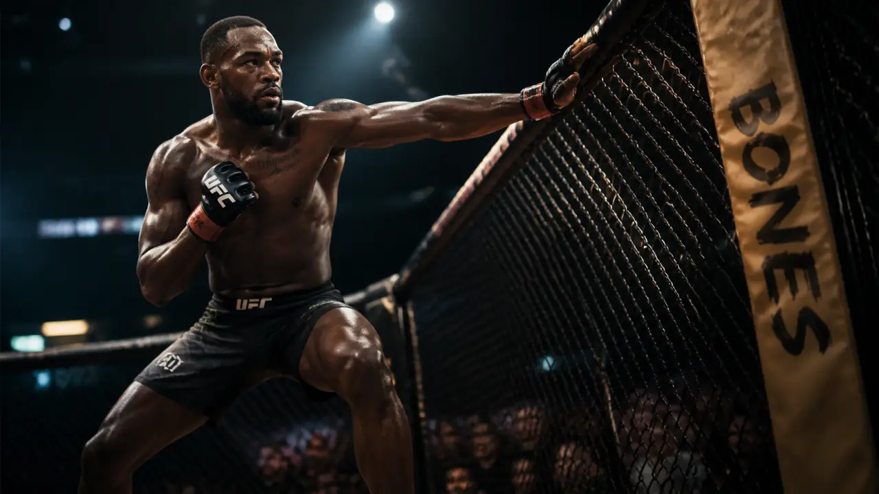 Jon Jones arts martiaux en UFC : allonge et garde dans l’octogone