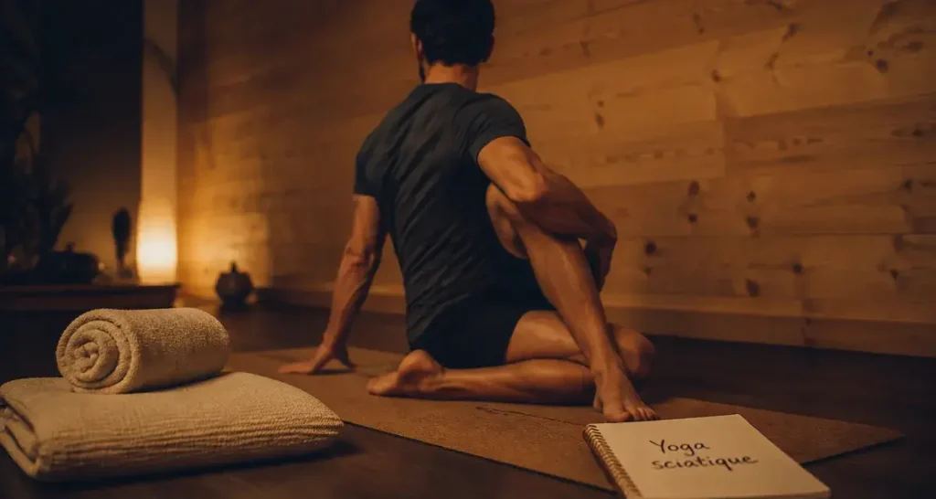 Sciatique : 5 postures de yoga pour soulager la douleur naturellement