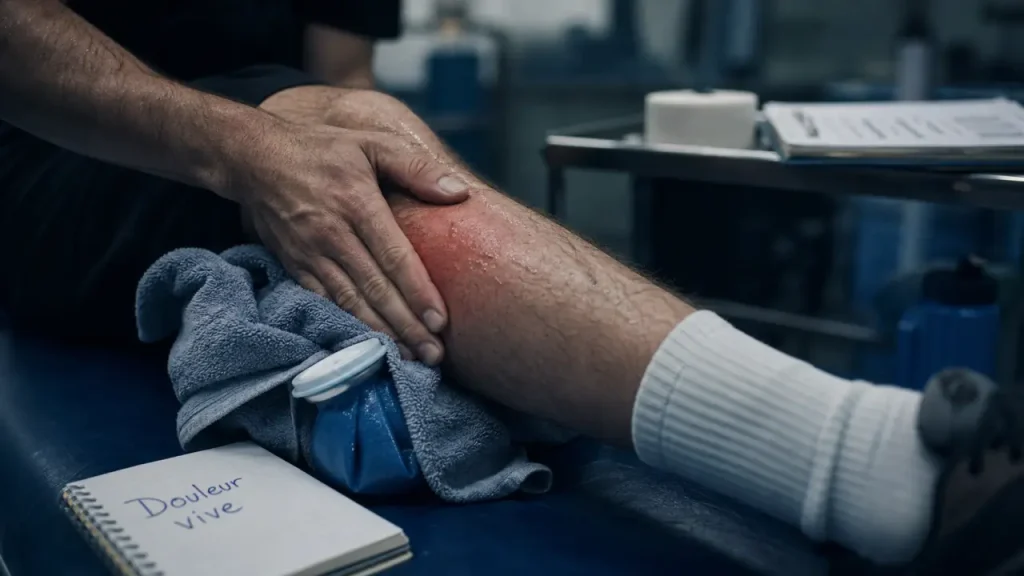 Déchirer un muscle : comment reconnaître la douleur, l’hématome et la vraie urgence ?