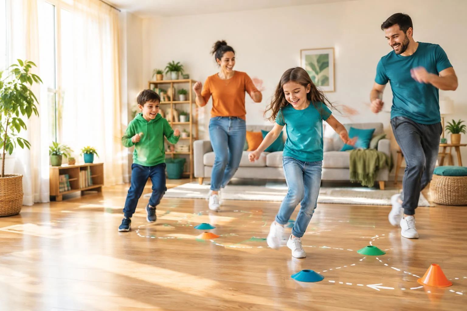 Jeu actif en famille : 4 rendez-vous simples