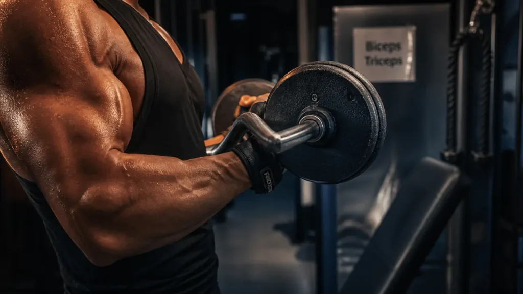 Une séance biceps triceps complète : 6 exercices pour épaissir les bras