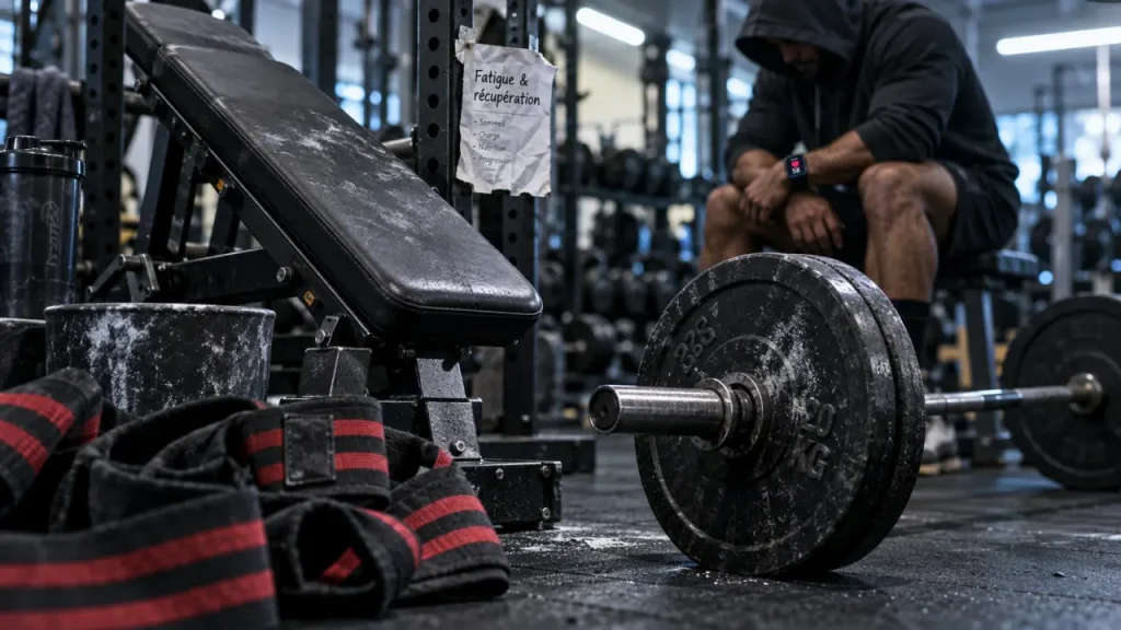 Surentraînement en musculation : quand la baisse de force impose de lever le pied